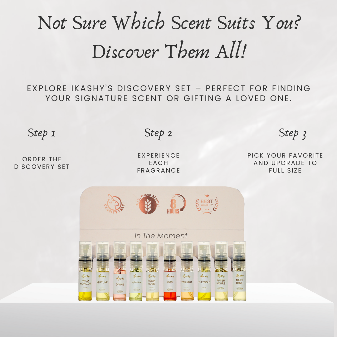 Discovery Set - Luxury trial pack to discover your signature scent (10*5ML)