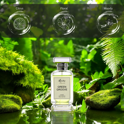 Green Groove - Luxury Unisex perfume for Casual or Everyday wear (100 ML)