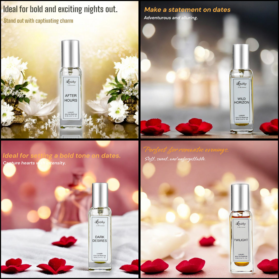 Pack of Date - Luxury perfume gifting set for unforgettable dates (4*20ML)