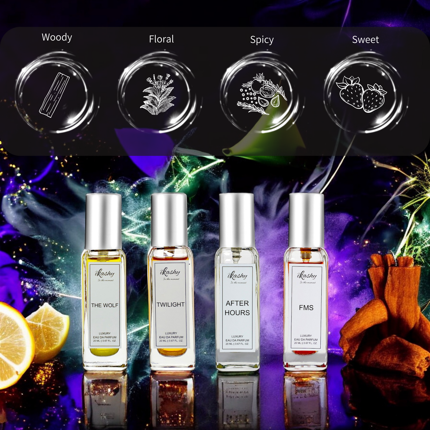 Pack of Party - Luxury party gifting set for vibrant evenings (4*20ML)