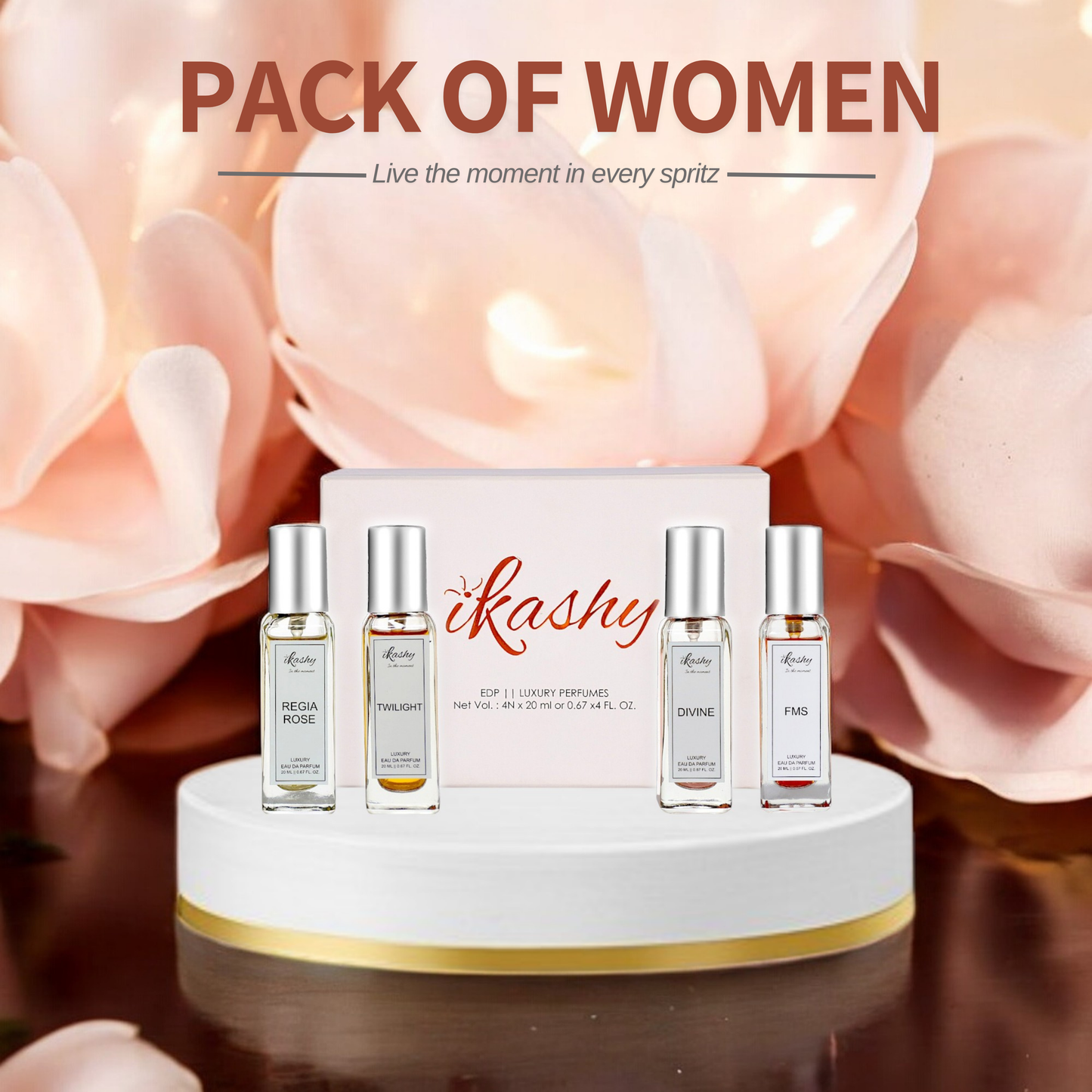 Pack of Women - Luxury gifting set for every moment (4*20ML)