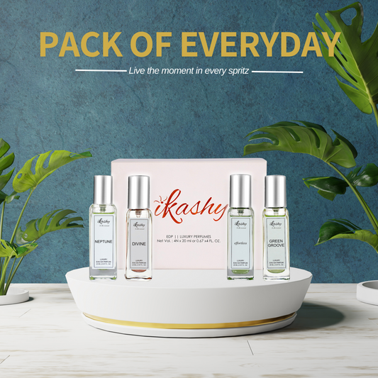 Pack of Everyday Wear - Luxury gifting set for everyday elegance (4*20ML)