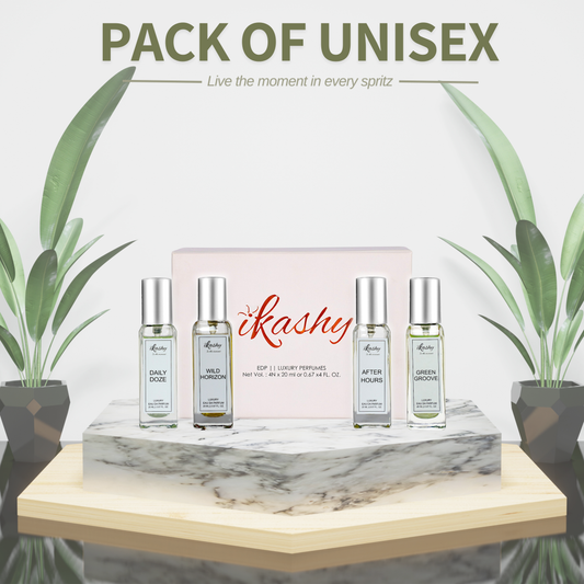 Pack of Unisex - Luxury versatile gifting set for any day or occasion (4*20ML)