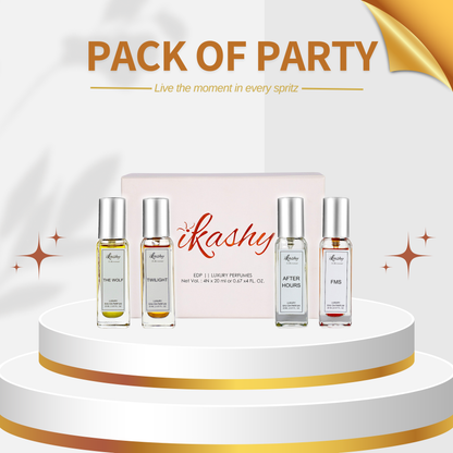 Pack of Party - Luxury party gifting set for vibrant evenings (4*20ML)