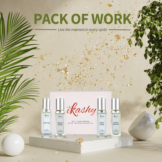 Pack of Work - Luxury gifting set for daily confidence (4*20ML)